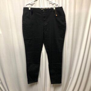 Hybrid and Company Black Pants Womens 20 Stretch Butt Lifter Trousers NEW